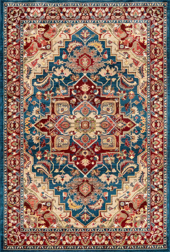 فرشینه و قالیچه طرح گلیم مناسب حال و پذیرایی برند دفه کد 1609