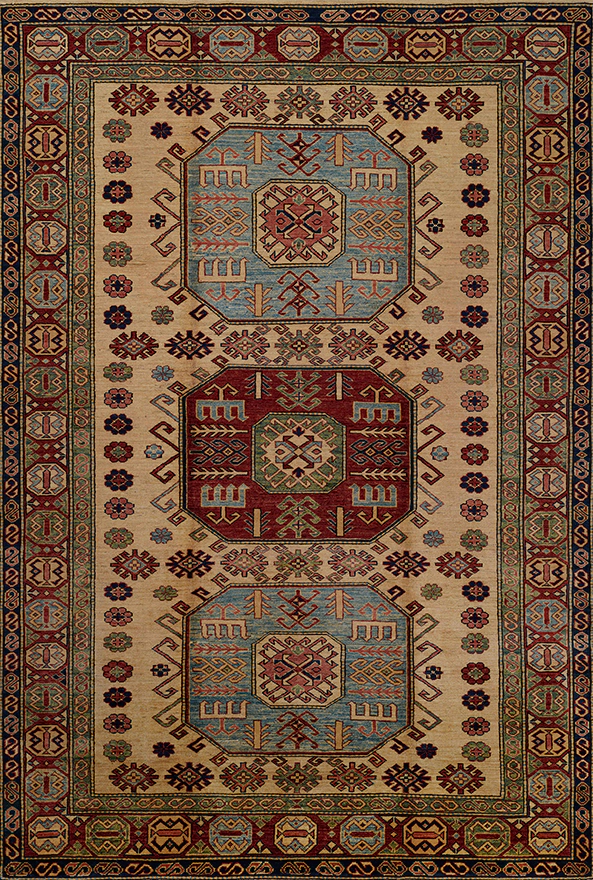 فرشینه و قالیچه طرح گلیم مناسب حال و پذیرایی برند دفه کد 1614