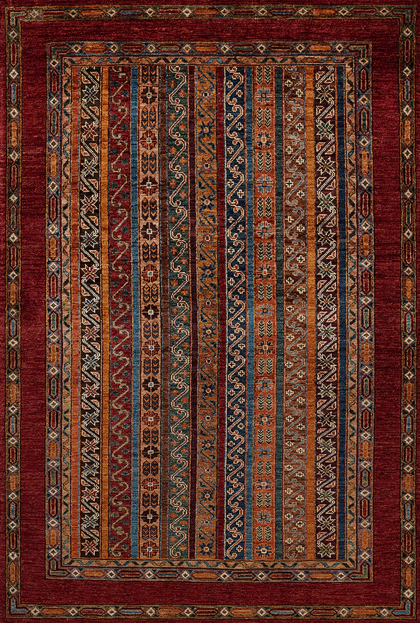 فرشینه و قالیچه طرح گلیم مناسب حال و پذیرایی برند دفه کد 1625