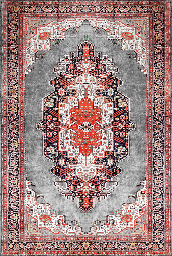 فرشینه و قالیچه طرح گلیم مناسب حال و پذیرایی برند دفه کد 1629