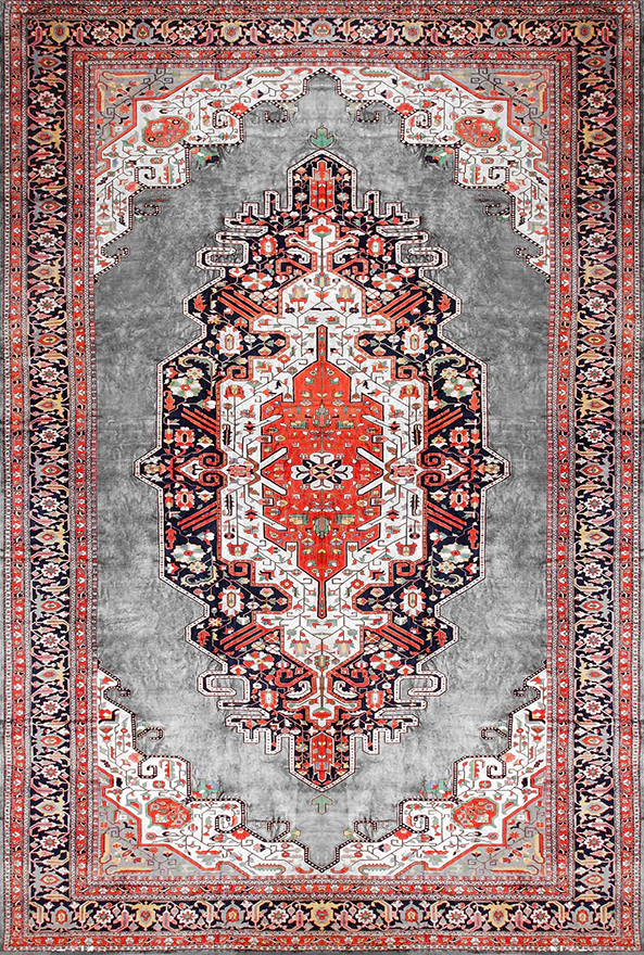 فرشینه و قالیچه طرح گلیم مناسب حال و پذیرایی برند دفه کد 1649