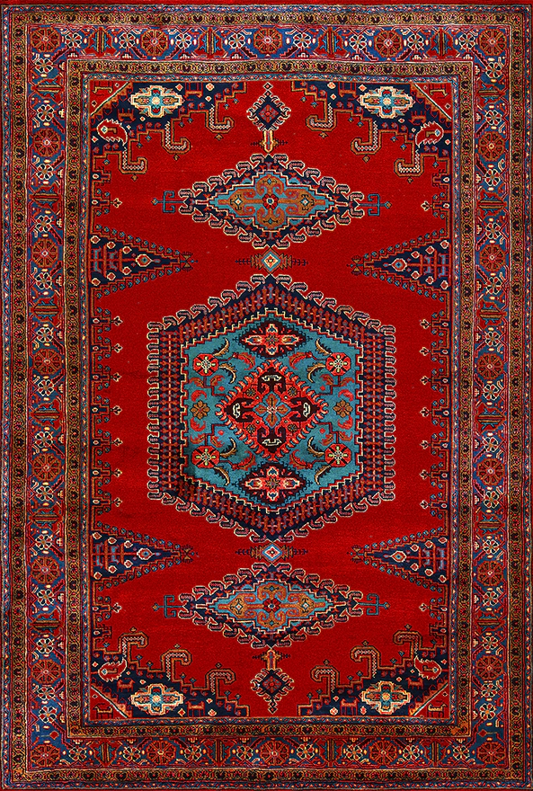 فرشینه و قالیچه طرح گلیم مناسب حال و پذیرایی برند دفه کد 1650