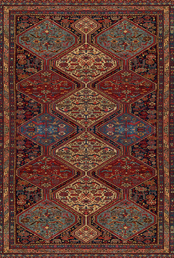 فرشینه و قالیچه طرح گلیم مناسب حال و پذیرایی برند دفه کد 1669