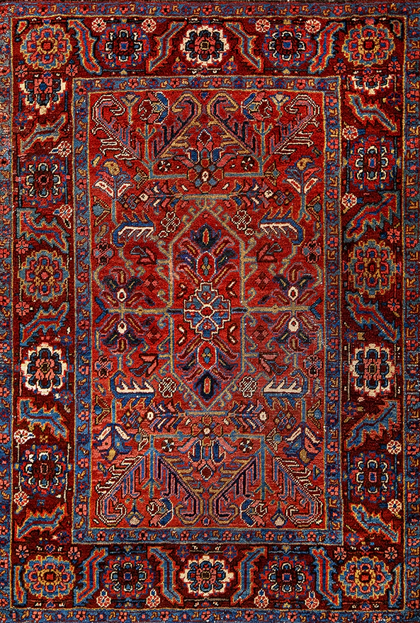 فرشینه و قالیچه طرح گلیم مناسب حال و پذیرایی برند دفه کد 1670