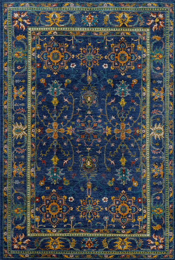 فرشینه و قالیچه طرح گلیم مناسب حال و پذیرایی برند دفه کد 1676