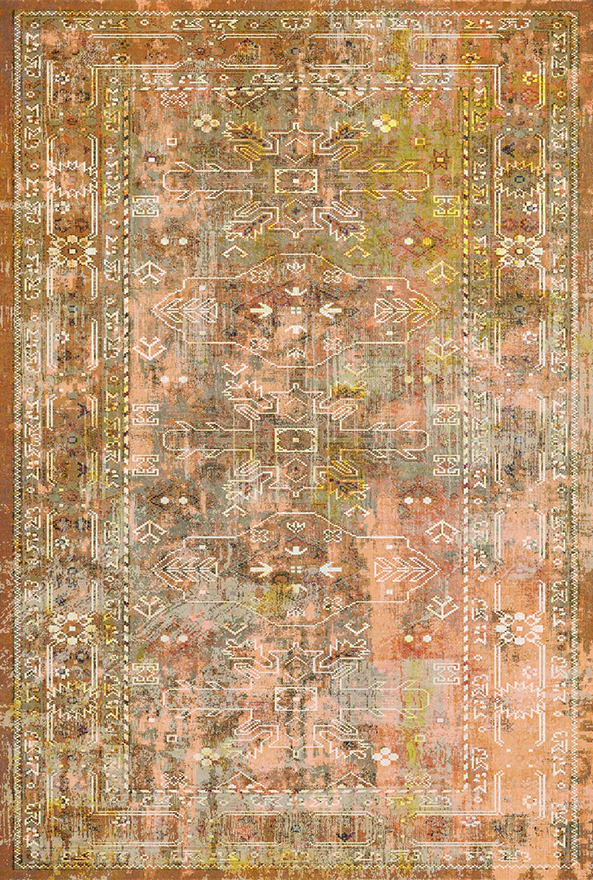 فرشینه و قالیچه طرح گلیم مناسب حال و پذیرایی برند دفه کد 2082