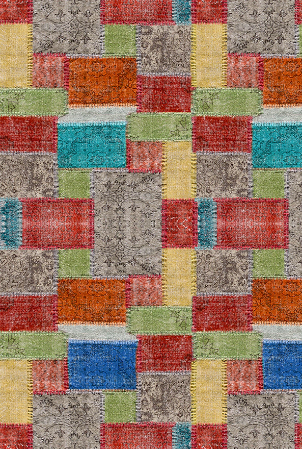 فرشینه و قالیچه طرح گلیم مناسب حال و پذیرایی برند دفه کد 1690