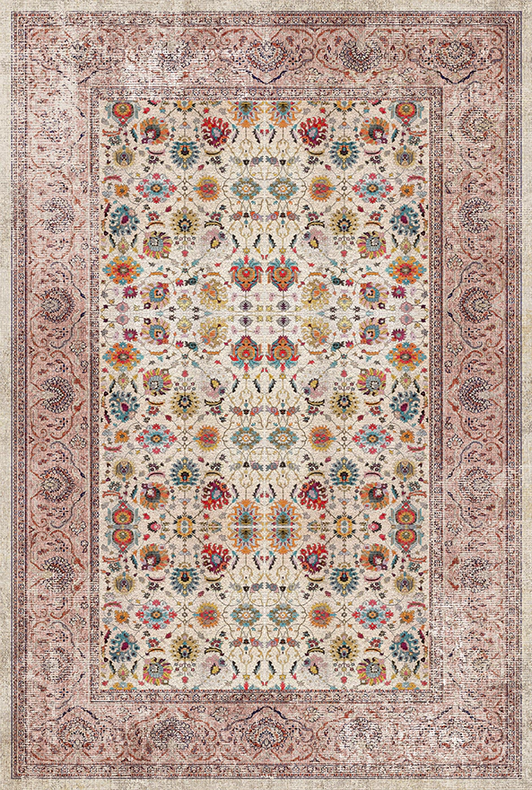 فرشینه و قالیچه طرح گلیم مناسب حال و پذیرایی برند دفه کد 1705