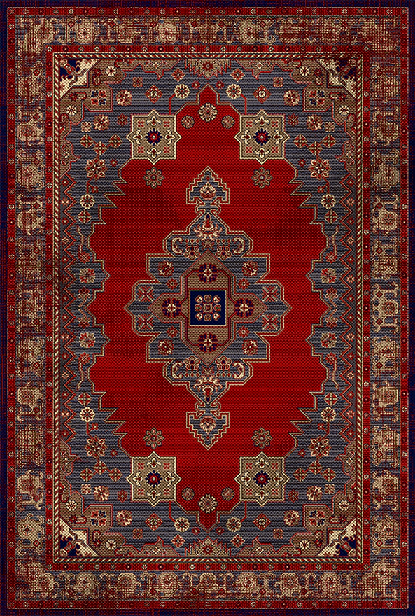 فرشینه و قالیچه طرح گلیم مناسب حال و پذیرایی برند دفه کد 1708