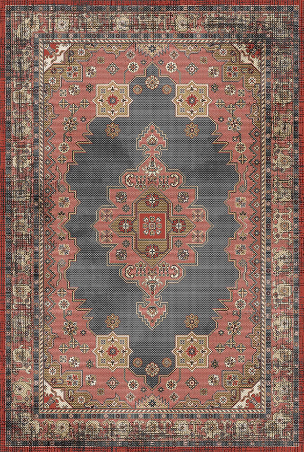 فرشینه و قالیچه طرح گلیم مناسب حال و پذیرایی برند دفه کد 1709