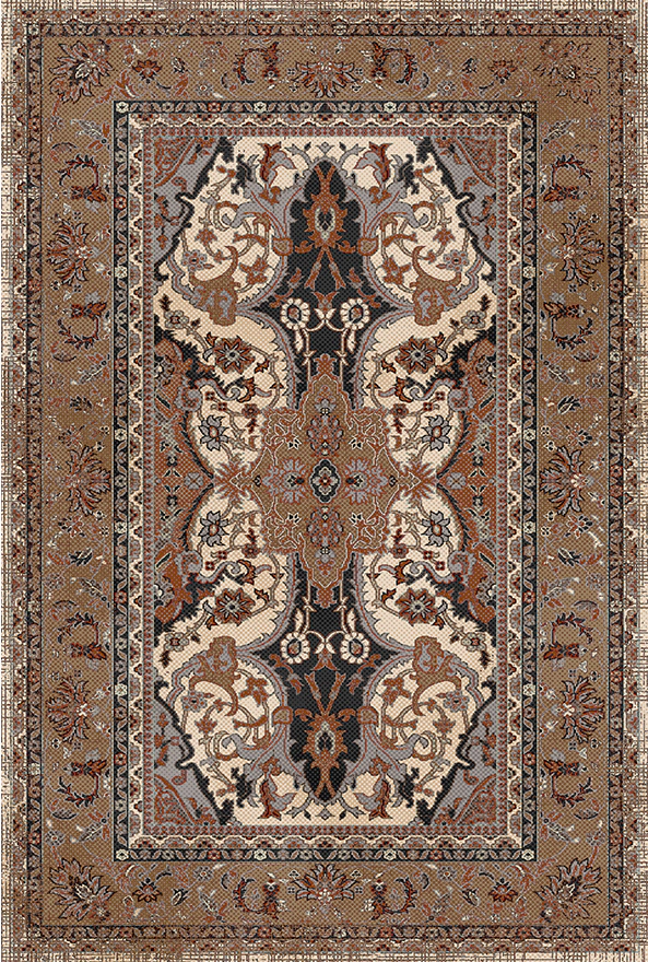 فرشینه و قالیچه طرح گلیم مناسب حال و پذیرایی برند دفه کد 1712