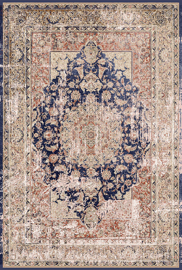 فرشینه و قالیچه طرح گلیم مناسب حال و پذیرایی برند دفه کد 1719