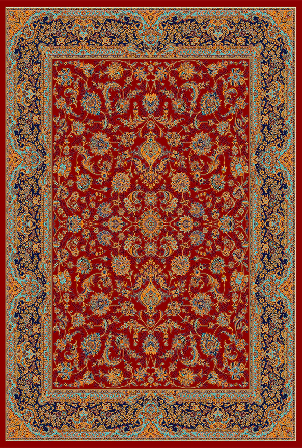 فرشینه و قالیچه طرح گلیم مناسب حال و پذیرایی برند دفه کد 1727