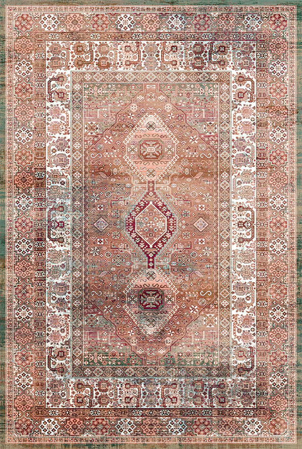 فرشینه و قالیچه طرح گلیم مناسب حال و پذیرایی برند دفه کد 1730