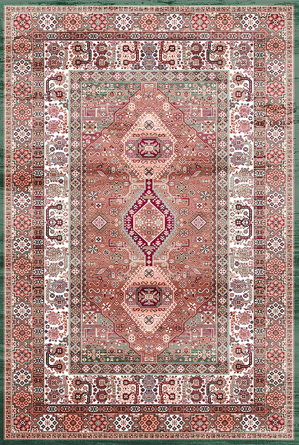 فرشینه و قالیچه طرح گلیم مناسب حال و پذیرایی برند دفه کد 1753