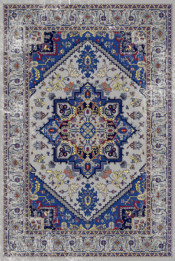 فرشینه و قالیچه طرح گلیم مناسب حال و پذیرایی برند دفه کد 1757