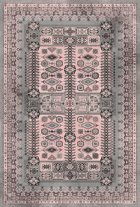 فرشینه و قالیچه طرح گلیم مناسب حال و پذیرایی برند دفه کد 1762