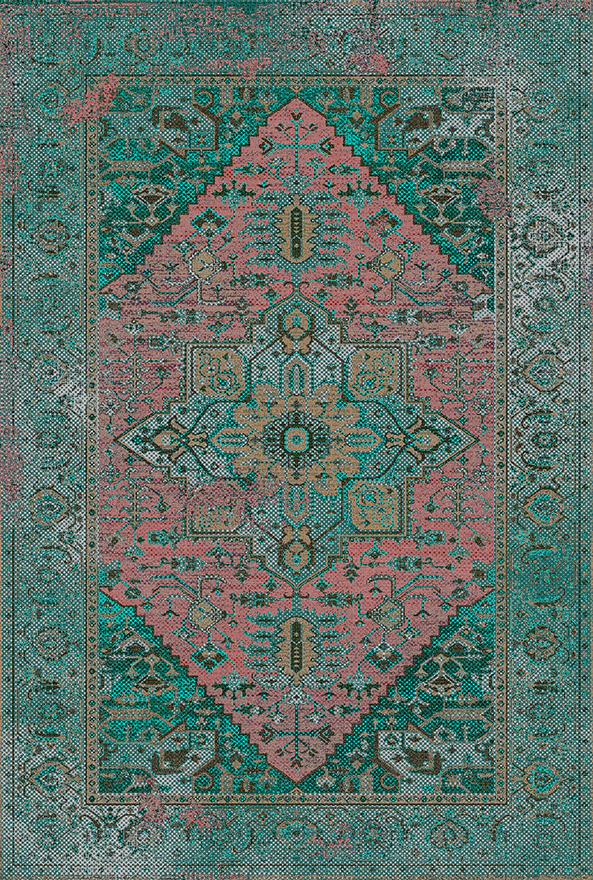 فرشینه و قالیچه طرح گلیم مناسب حال و پذیرایی برند دفه کد 1764