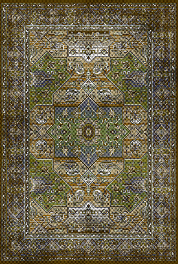 فرشینه و قالیچه طرح گلیم مناسب حال و پذیرایی برند دفه کد 1766