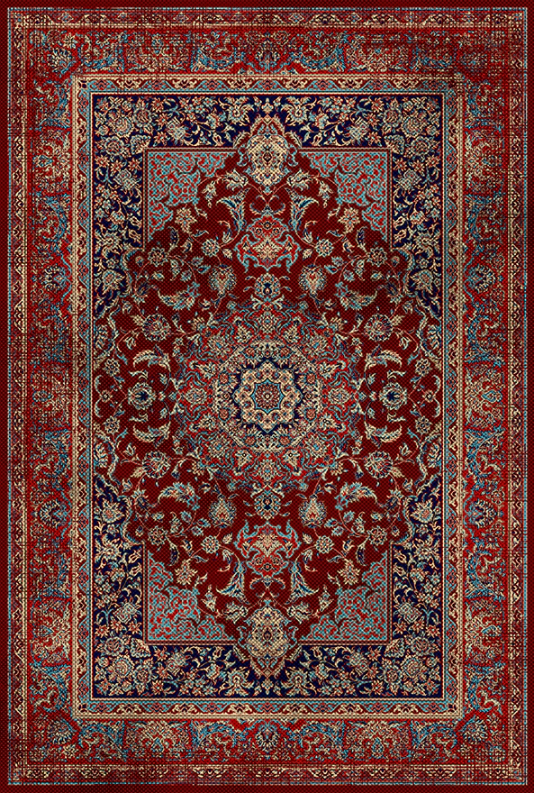 فرشینه و قالیچه طرح گلیم مناسب حال و پذیرایی برند دفه کد 1771