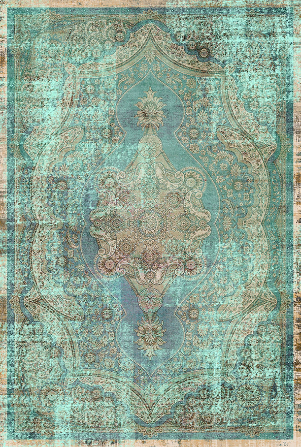 فرشینه و قالیچه طرح گلیم مناسب حال و پذیرایی برند دفه کد 1785