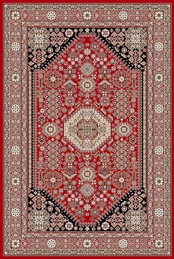 فرشینه و قالیچه طرح گلیم مناسب حال و پذیرایی برند دفه کد 1786