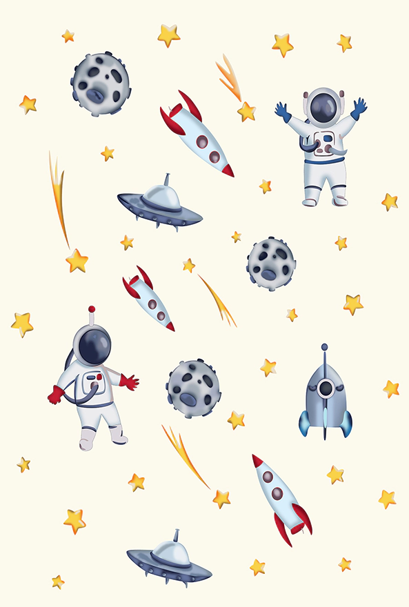 فرشینه و قالیچه فانتزی مناسب اتاق کودک برند دفه کد 1817