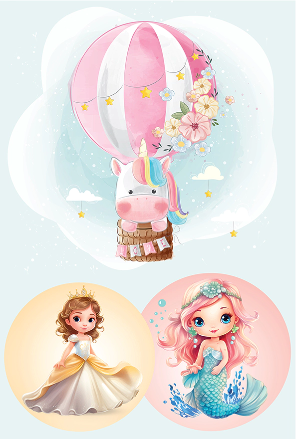 فرشینه و قالیچه فانتزی مناسب اتاق کودک برند دفه کد 1824