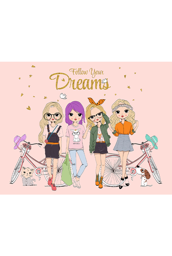 فرشینه و قالیچه فانتزی مناسب اتاق کودک برند دفه کد 1832