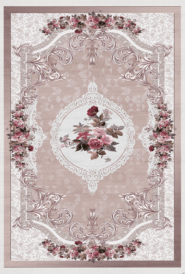 فرشینه و قالیچه مدرن مناسب حال و پذیرایی برند دفه کد 1976