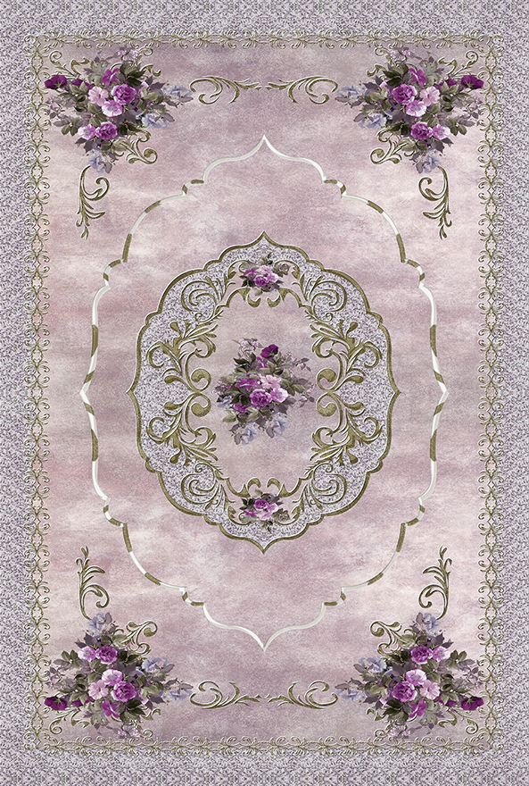 فرشینه و قالیچه مدرن مناسب حال و پذیرایی برند دفه کد 1982