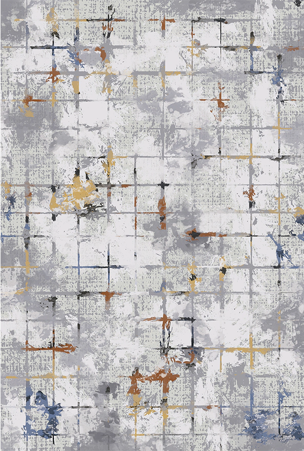 فرشینه و قالیچه مدرن مناسب حال و پذیرایی برند دفه کد 1986