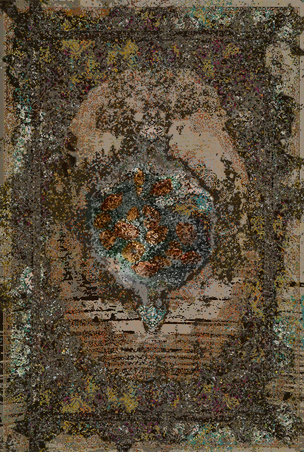 فرشینه و قالیچه مدرن مناسب حال و پذیرایی برند دفه کد 2001