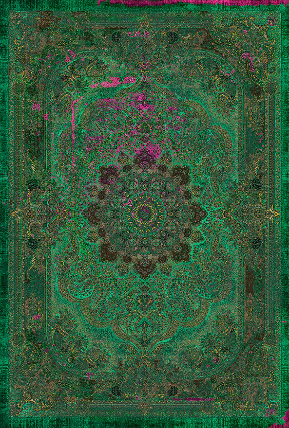 فرشینه و قالیچه مدرن مناسب حال و پذیرایی برند دفه کد 2024