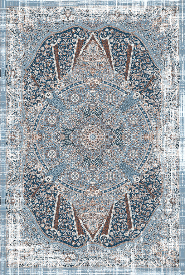 فرشینه و قالیچه مدرن مناسب حال و پذیرایی برند دفه کد 2029