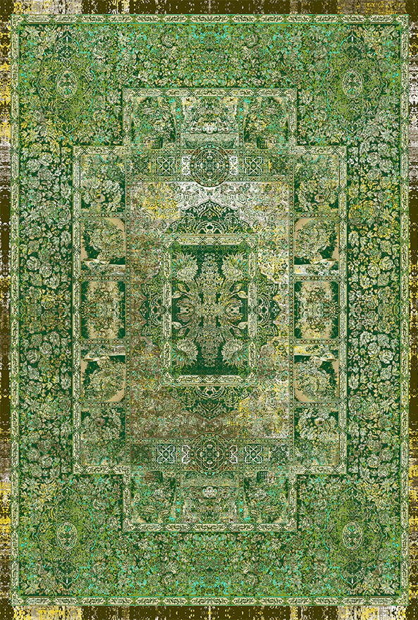 فرشینه و قالیچه مدرن مناسب حال و پذیرایی برند دفه کد 2032