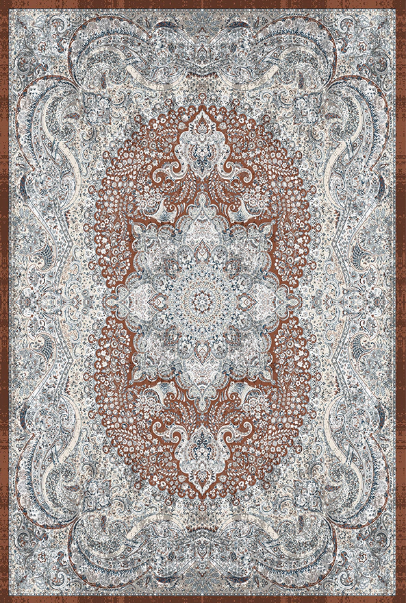 فرشینه و قالیچه مدرن مناسب حال و پذیرایی برند دفه کد 2034