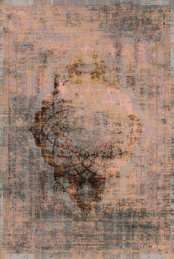 فرشینه و قالیچه مدرن مناسب حال و پذیرایی برند دفه کد 2037