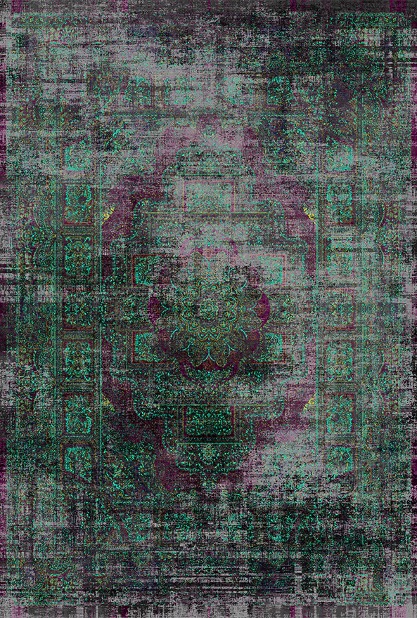 فرشینه و قالیچه مدرن مناسب حال و پذیرایی برند دفه کد 2047