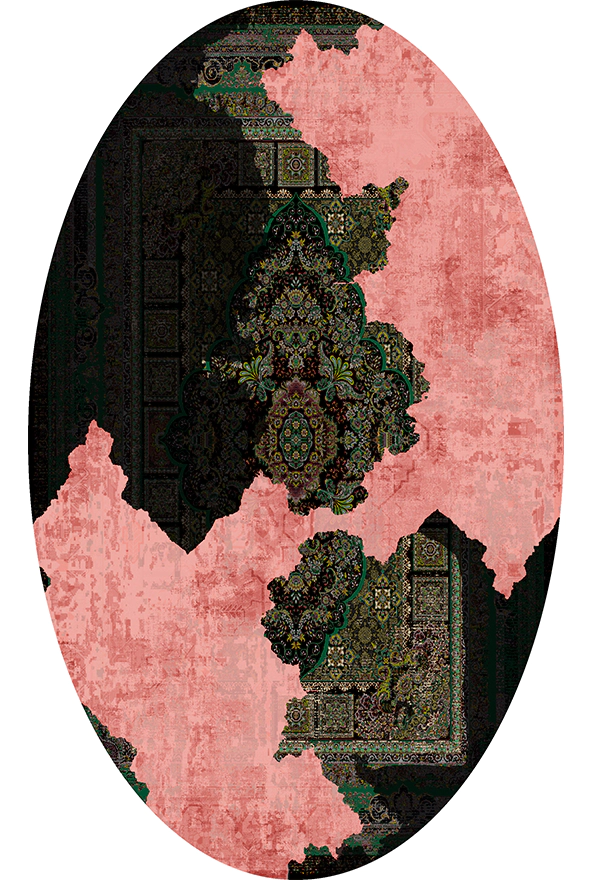 فرشینه و قالیچه مدرن مناسب حال و پذیرایی برند دفه کد 2055