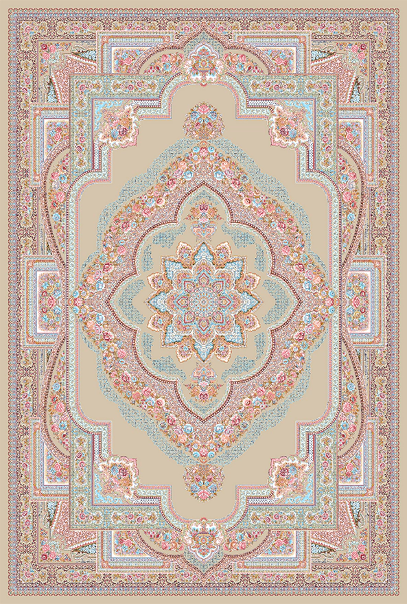 فرشینه و قالیچه مدرن مناسب حال و پذیرایی برند دفه کد 2057