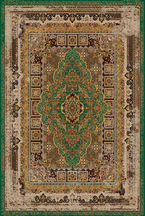 فرشینه و قالیچه مدرن مناسب حال و پذیرایی برند دفه کد 2064