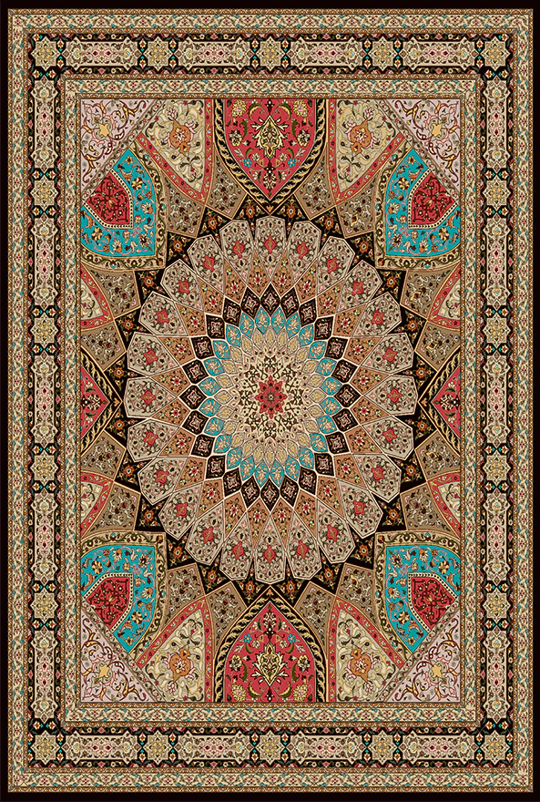 فرشینه و قالیچه مدرن مناسب حال و پذیرایی برند دفه کد 2066