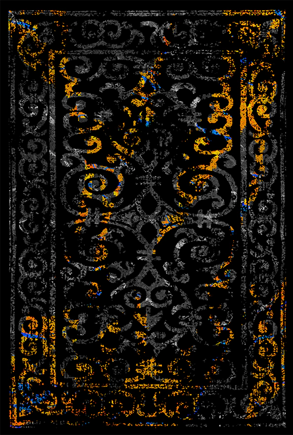 فرشینه و قالیچه مدرن مناسب حال و پذیرایی برند دفه کد 2097