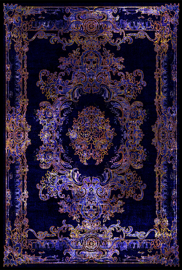 فرشینه و قالیچه مدرن مناسب حال و پذیرایی برند دفه کد 2100