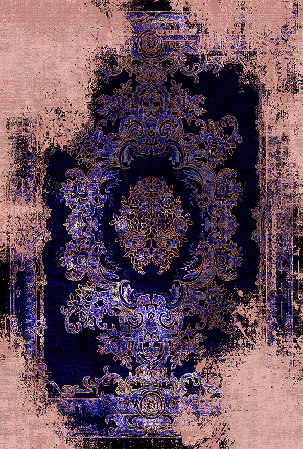 فرشینه و قالیچه مدرن مناسب حال و پذیرایی برند دفه کد 2104