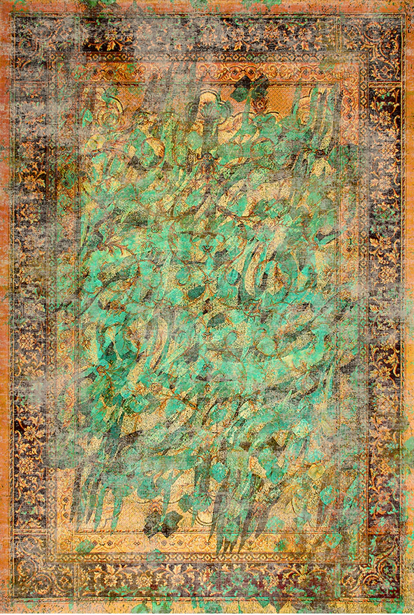 فرشینه و قالیچه مدرن مناسب حال و پذیرایی برند دفه کد 2108