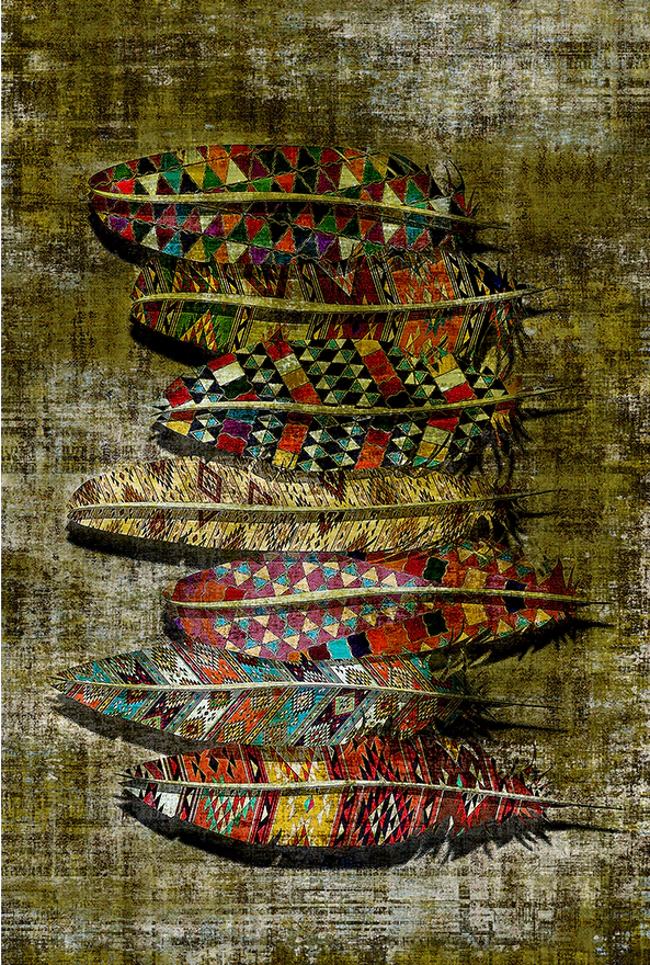 فرشینه و قالیچه مدرن مناسب حال و پذیرایی برند دفه کد 2113