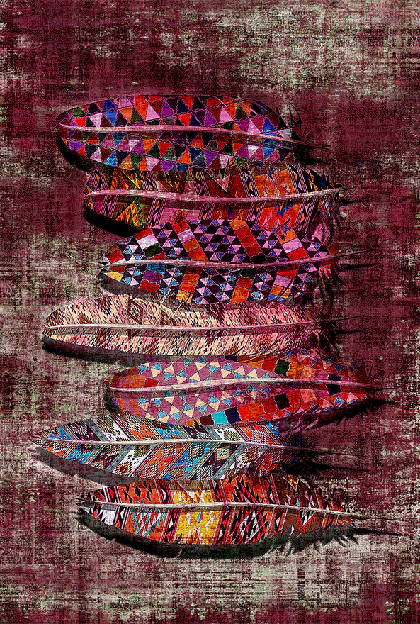 فرشینه و قالیچه مدرن مناسب حال و پذیرایی برند دفه کد 2114