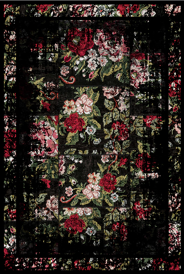 فرشینه و قالیچه مدرن مناسب حال و پذیرایی برند دفه کد 2118